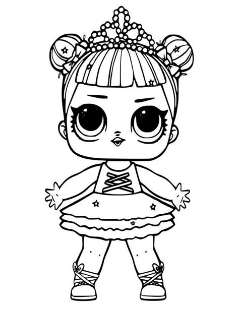 Printable LOL Doll Coloring Pages - Free Coloring Sheets Baby Coloring Pages, Valentine Coloring ...