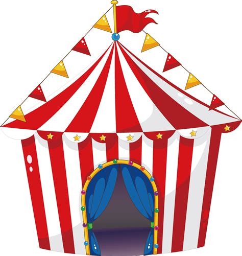 Tent Circus Carnival Clip Art Circus Png Download 16372006 Free ...