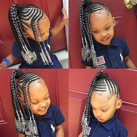 💙Tylica💙 on Instagram: “Kids braids 💜💜pony 💜💜 #kidsbraids # ...