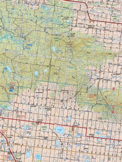 NOAB30 Hythe - Northern Alberta Topo Map by Backroad Mapbooks | Avenza Maps