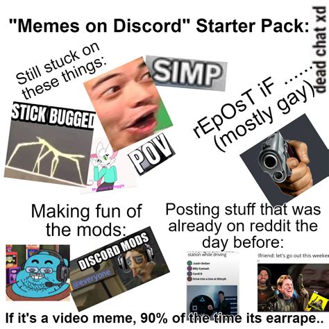 "Memes on Discord" Starter Pack : r/starterpacks