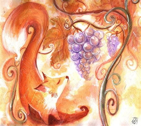 Fable: The Fox and the Grapes - Fairy Tales & Fables Fan Art (18885225) - Fanpop