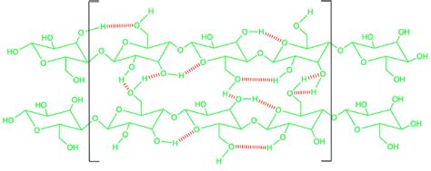 Intra-and inter-molecular hydrogen bonds within the structure of... | Download Scientific Diagram