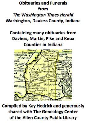 Trials and Tribulations of a Family Historian: Southwestern Indiana ...