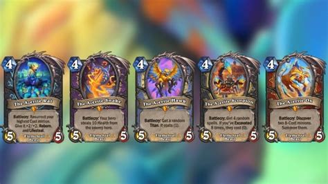 How to use the Excavate keyword in Hearthstone