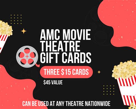 AMC Movie Theatre Gift Cards – Bid For The Kid