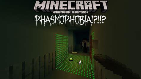 Phasmophobia in Minecraft Bedrock??? 1.18+! - YouTube