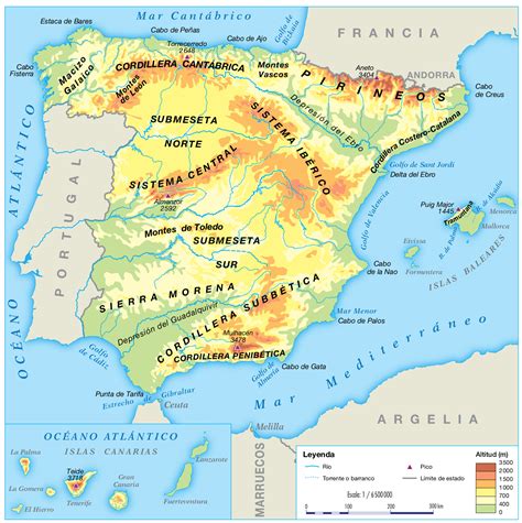 Sciencefor4thgrade: RELIEVE DE ESPAÑA