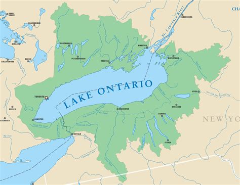 Map Of Lake Ontario - Share Map