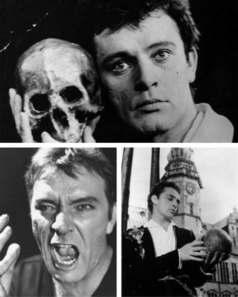 Richard Burton as Hamlet in 1953. | Shakespeare plays, Shakespeare characters, Lights camera action