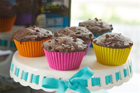 5-Minute Moist Chocolate Microwave Muffins | Bigger Bolder Baking