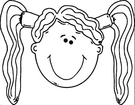 Face Happy Kids Face Free Images 01 Coloring Page | Wecoloringpage.com