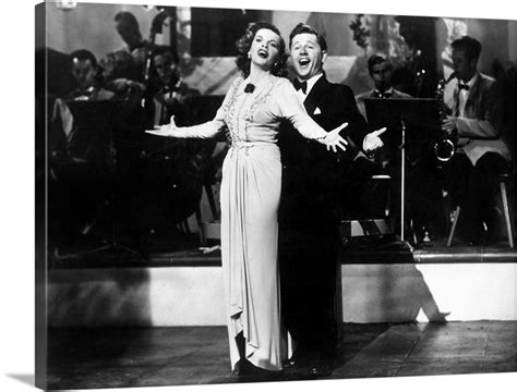 Judy Garland, Mickey Rooney, Words And Music Wall Art, Canvas Prints ...