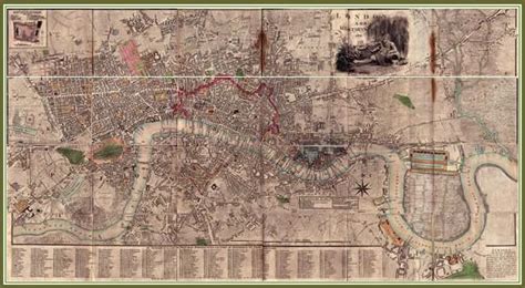 Maps of 18th and 19th Century London | Jane Austen's World