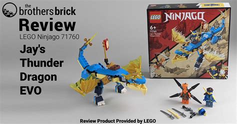 LEGO Ninjago Jay's Thunder Dragon EVO 71760 Building Toy Set For Kids, Boys, And Girls Ages (140 ...