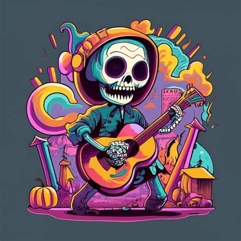 Premium AI Image | Mariachi guitar player