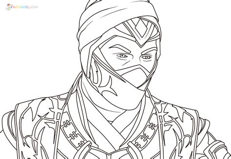 Mortal Kombat 11 Coloring Pages