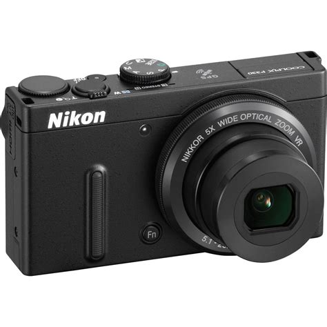 Nikon COOLPIX P330 Digital Camera (Black) 26414 B&H Photo Video