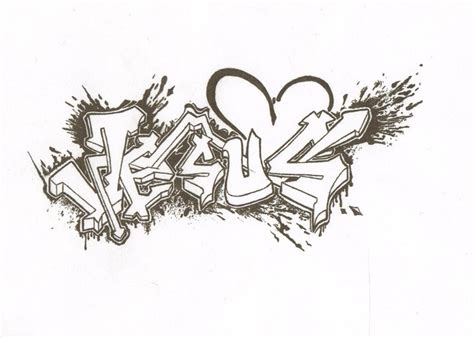 Jesus Graffiti by allyx-sway on DeviantArt