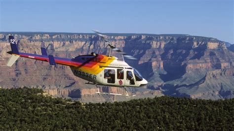 Grand Canyon South Rim helicopter tours - prices, timings, air time