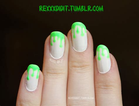 Slime Fingers Halloween Diy Outfit, Halloween Slime, Halloween Manicure ...