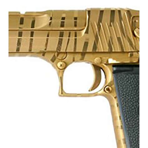 Magnum Research Desert Eagle 50 Action Express 6in Titanium Gold Tiger ...