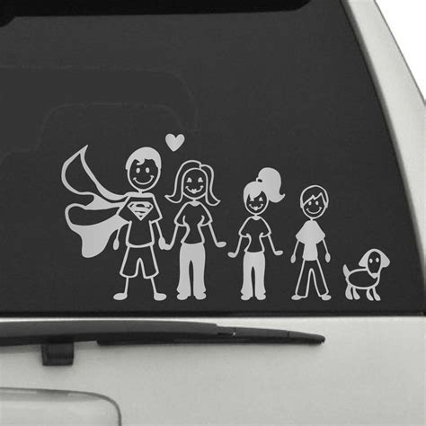 Happy Family Car Decal | Family car stickers, Family car decals, Family decals