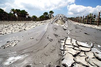 Baratang mud volcano in Andaman & Nicobar Island