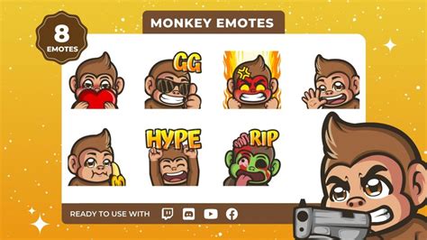 Bee Twitch Emotes 8-Pack - GamingVisuals