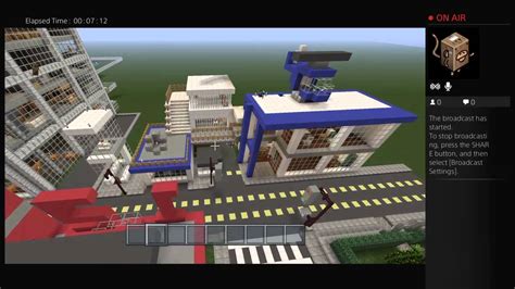 Minecraft city tour - YouTube