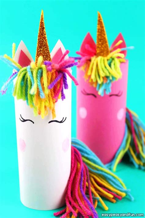 Unicorn Toilet Paper Roll Craft | Toilet paper crafts, Toilet paper roll crafts, Paper roll ...