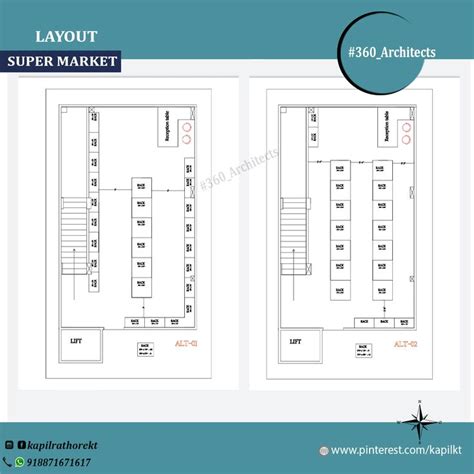 Supermarket Design and floor Plan