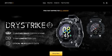 Drystrike com Smart Watch Store Reviews 2022: SCAM! Don't Buy - Kefhala