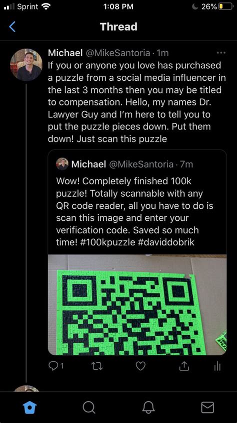 David Dobrik 100k Puzzle Fully Done (Scannable) : r/sportsbetting