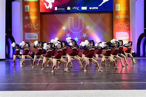 Japan shine again at World University Cheerleading Championships