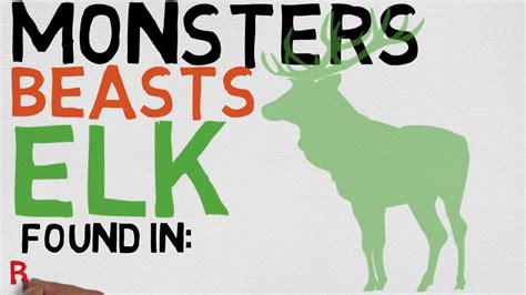 Beast #54: Elk (DnD 5E Monsters) - YouTube