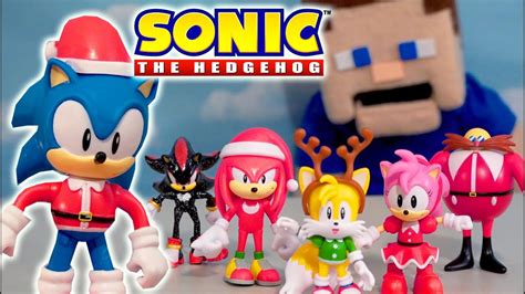 Sonic the Hedgehog - Christmas Figures Line! 2023 Jakks Toys - YouTube