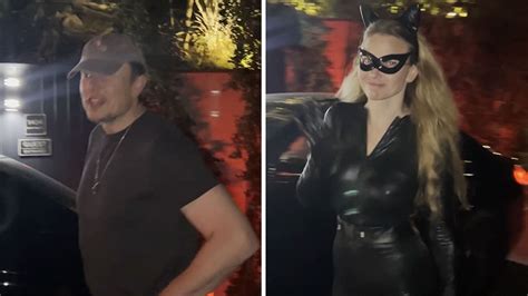 Elon Musk And Justine Wilson Attend Bella Thorne's Halloween Party