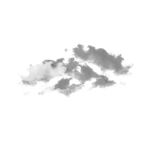 Beautiful clouds shape by brushes effect 12617521 PNG