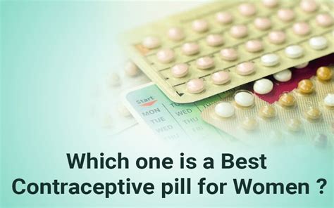 Which one is a Best contraceptive pill for Women【2020 】- Arrowmeds