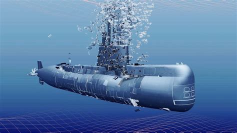 Submarine Implosion + Sinking Simulation of the ARA San Juan | Similar: KRI Nanggala 402, Titan ...