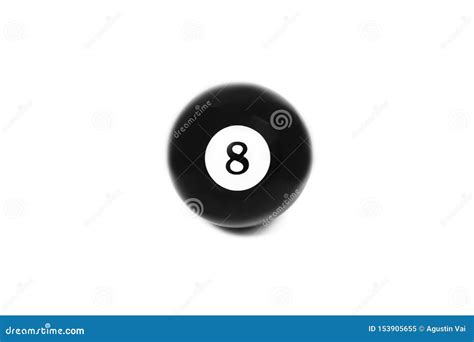 Number eight pool ball stock image. Image of color, single - 153905655