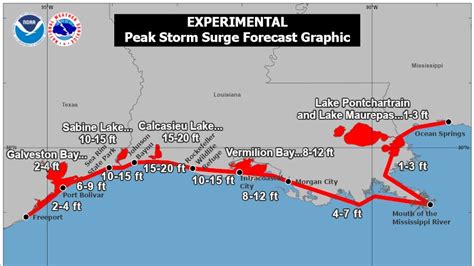 Hurricane Laura Louisiana storm surge: See map, definition, forecast