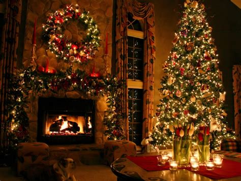 12 Christmas Fireplace Photos, Ideas