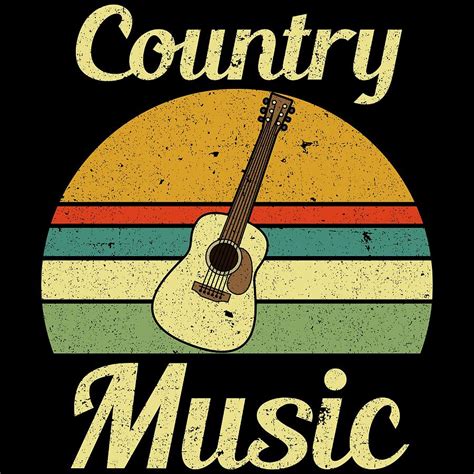 Nice Retro Vintage Music Shirt For Country Boys Man Saying Country ...