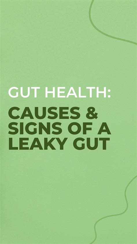 Causes signs of a leaky gut – Artofit