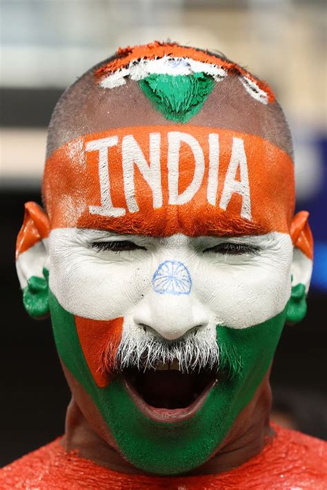 Sudhir Kumar Chaudhary cheers for India | ESPNcricinfo.com