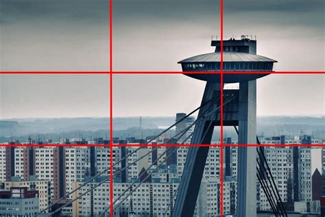 What is the rule of thirds in photography and how does it work?