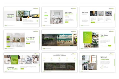 Greenestate Architecture PowerPoint Template - rrpicks.com