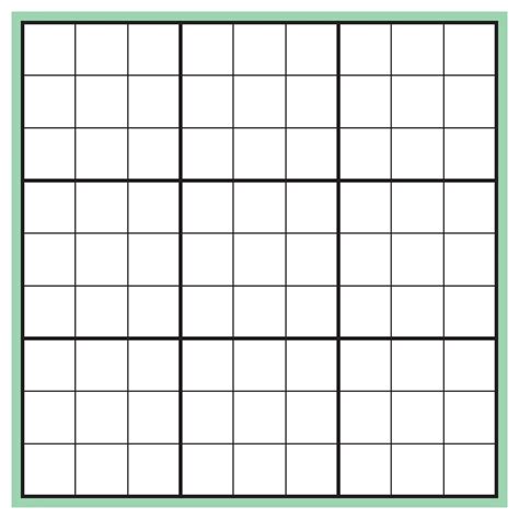 Printable Blank Sudoku Grids Pdf | Sudoku, Sudoku printable, Sudoku puzzles